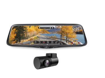 Rostra 250-8960 Rear View Mirror DVR Front Camera Included Rostra