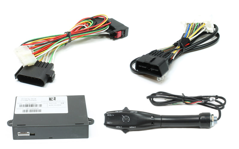 Kit de control de crucero Rostra 250-9605-ns para Ford Transit Connect 2010+ con limitador de velocidad