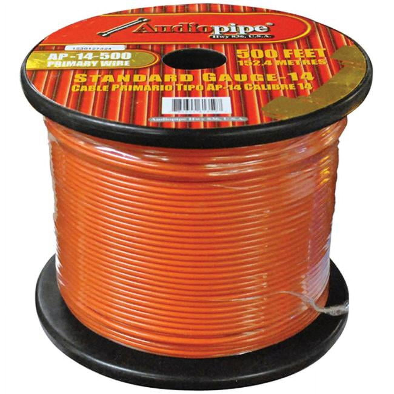 Audiopipe AP-14-500 ORG AP-14-500 Primary Speaker Wire Afco Racing Products