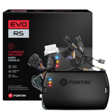 Fortin EVO-FORT4 Module & T-Harness combo for 2008+ Ford, Lincoln and Mercury Standard Key vehicles. Fortin