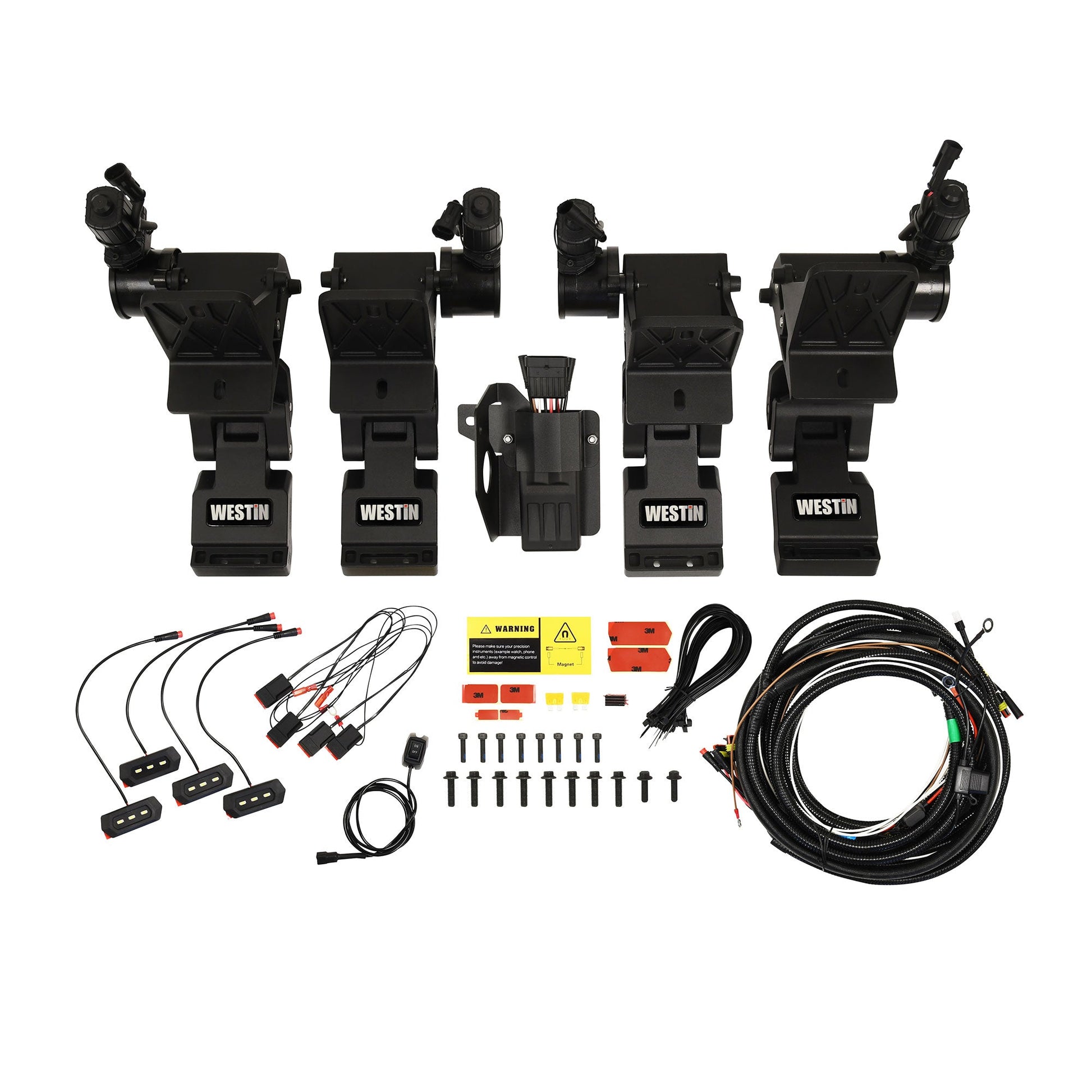 Westin 29-24125 Pro-E Power Running Boards Textured Black Westin