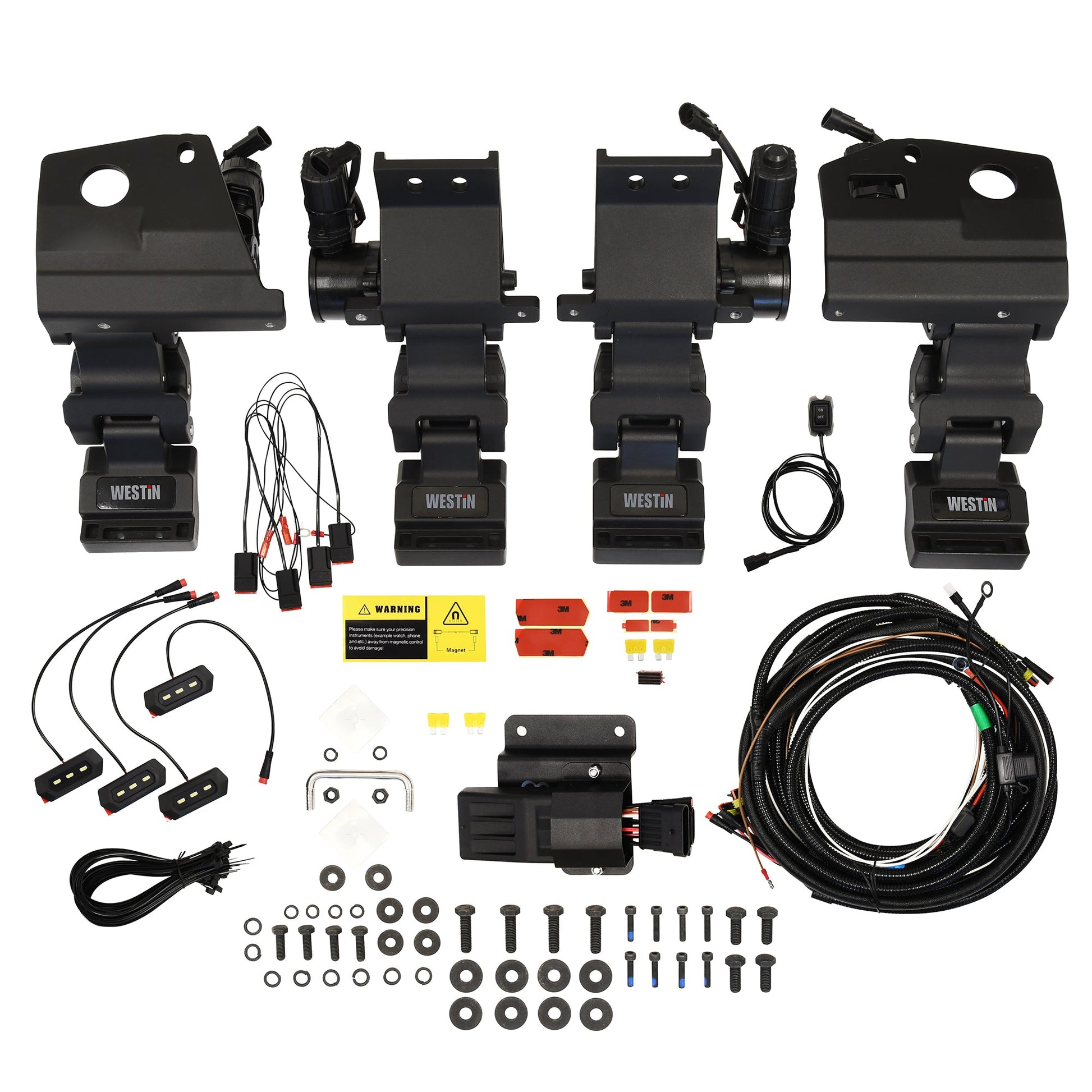 Westin 29-24185 Pro-E Power Running Boards Textured Black Westin