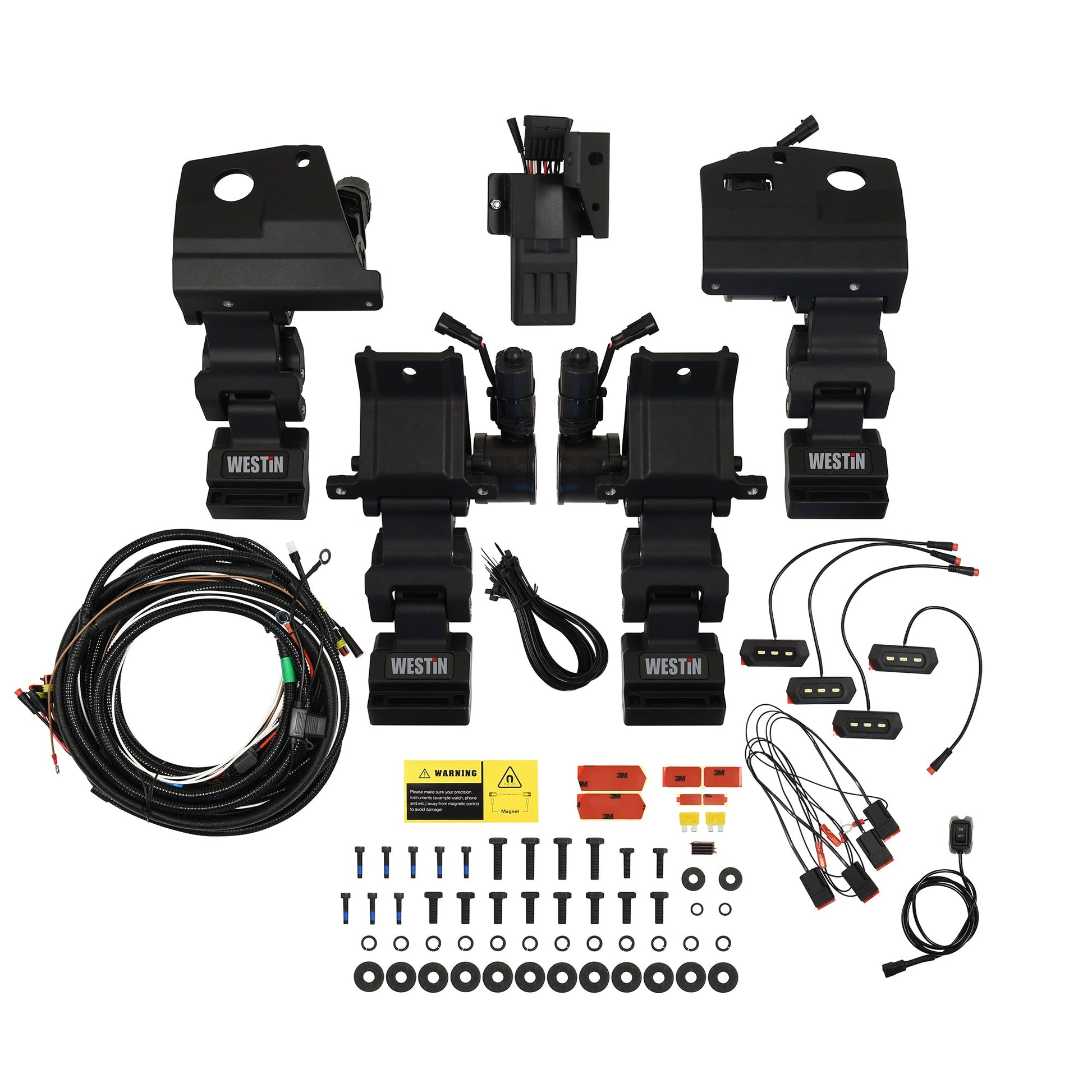 Westin 29-24195 Pro-E Power Running Boards Textured Black Westin