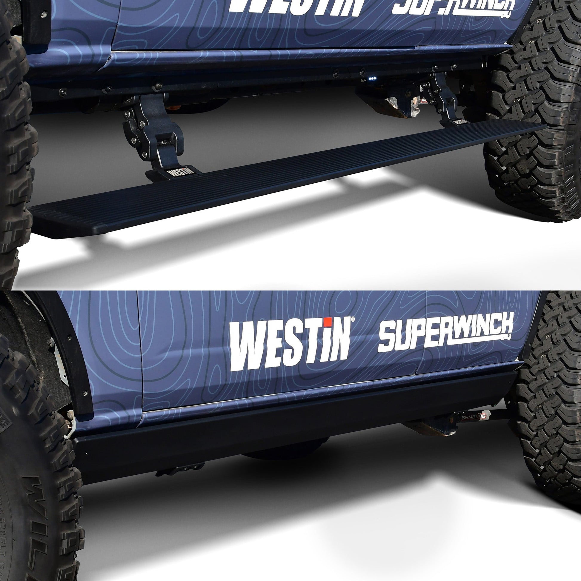 Westin 29-24195 Pro-E Power Running Boards Textured Black Westin