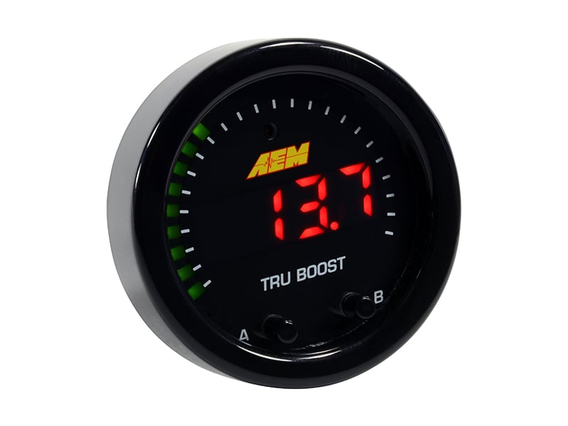 AEM Electronics 30-0352 AEM X-Series Tru-BoostX Gauge Controller Kit 80 PSIg Internal MAP Sensor AEM