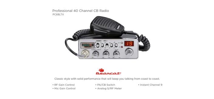 Uniden PC68LTX CB Radio Prestige