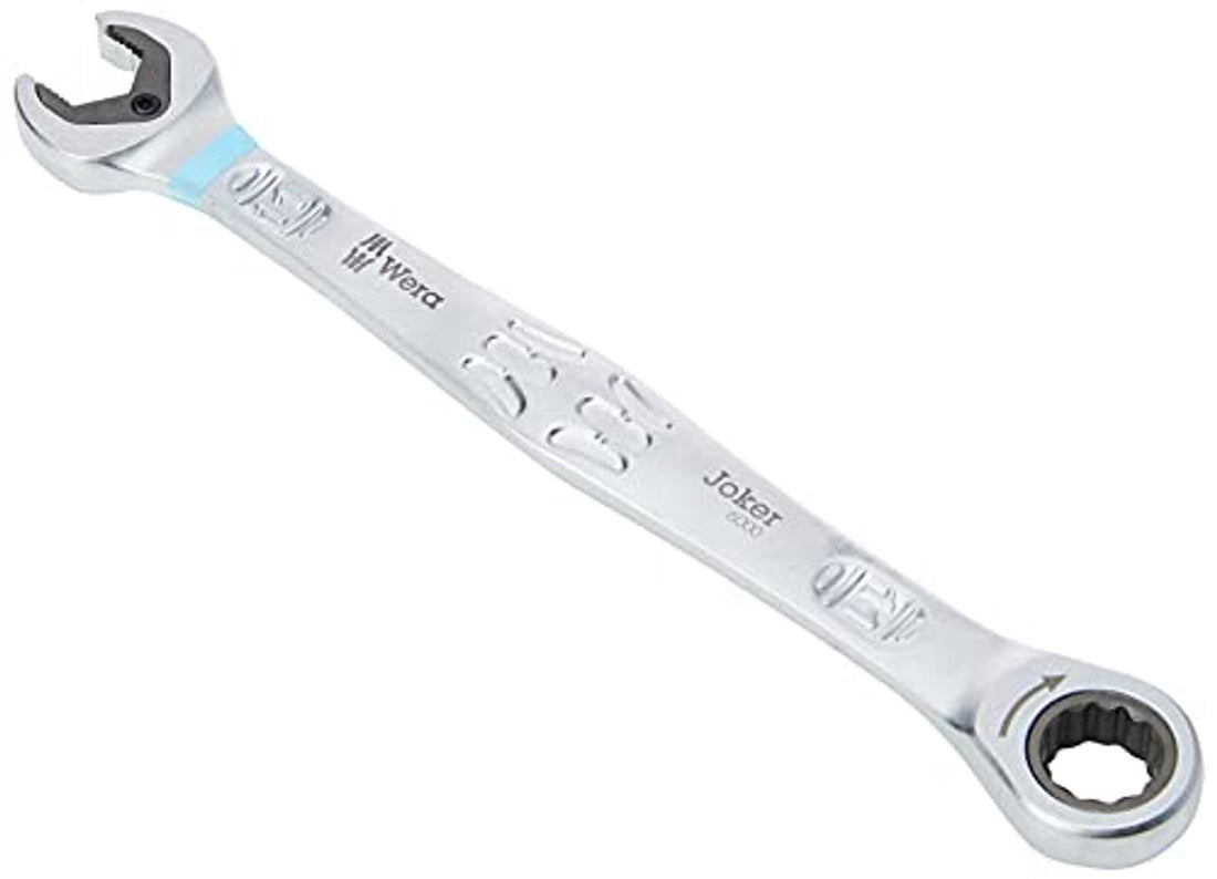 Wera 05073271001 Ratcheting Combination Wrench Joker 11x165mm, Multi Wera