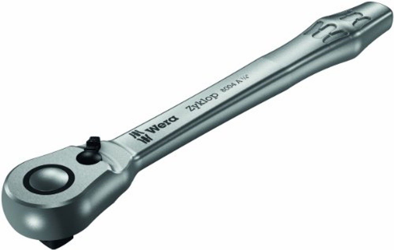 Wera 05004004001 8004 A Zyklop Full Metal Ratchet with Switch Lever Wera