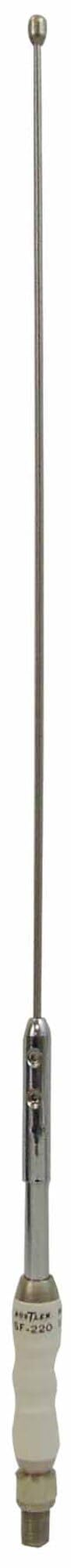 Hustler SF-220 5/8 Wave Mobile Antenna, 220-225 MHz, 3/8' x 24 Threads Hustler