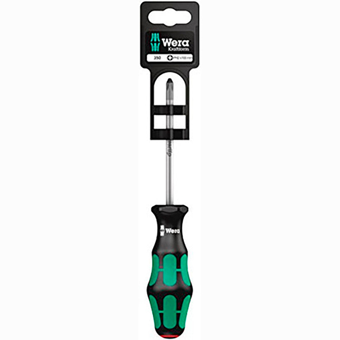 Wera 05100052001 Screwdriver 350 PH SB for Phillips 2x100mm Wera