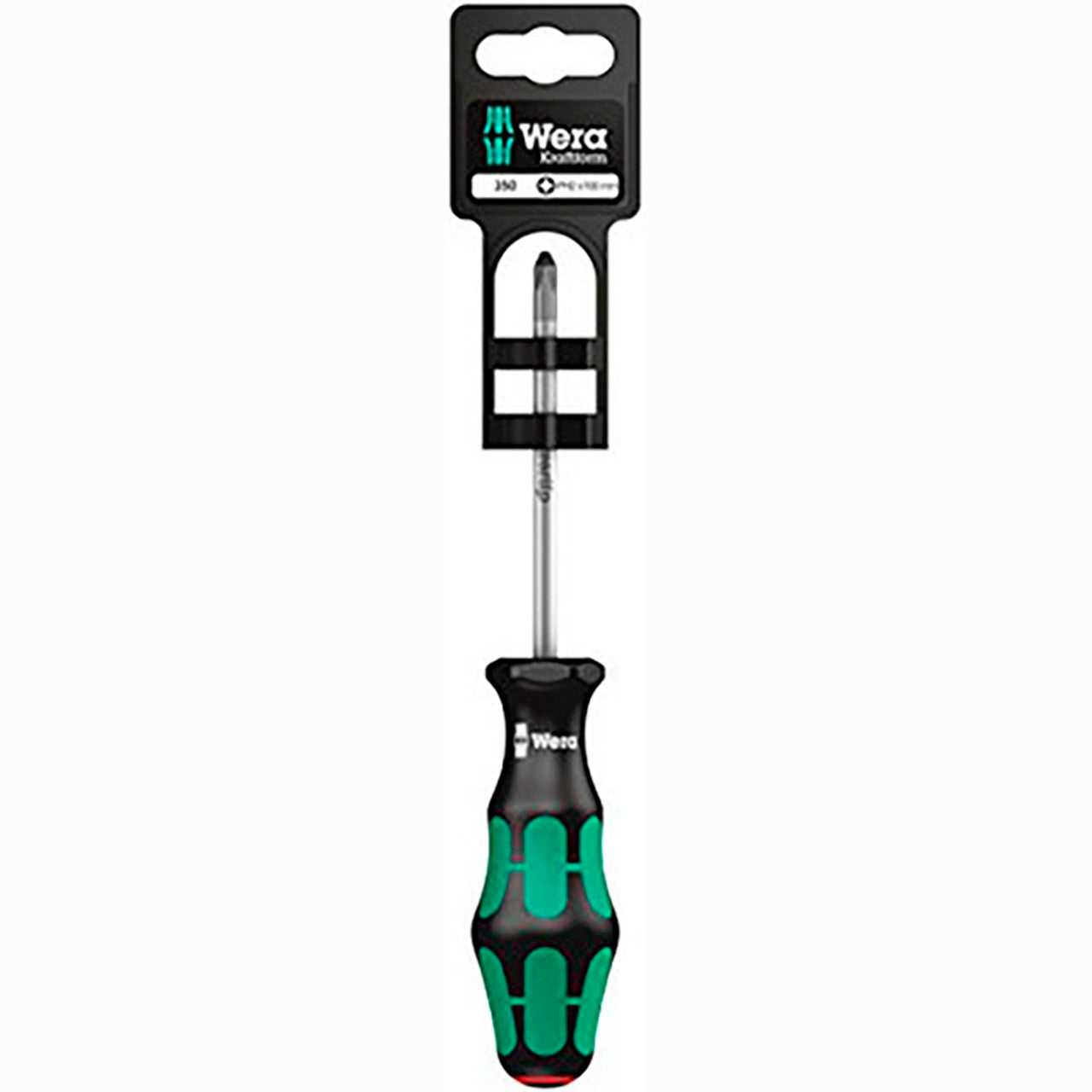 Wera 05100052001 Screwdriver 350 PH SB for Phillips 2x100mm Wera