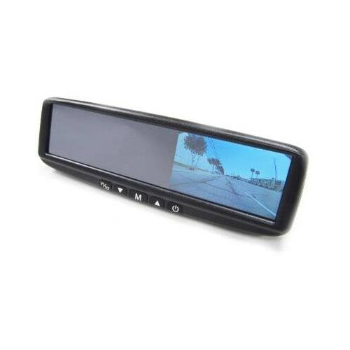 BOYO VTB44M - Replacement or Clip-on Rear-View Mirror with 4.3" TFT-LCD Backup Camera Monitor Boyo
