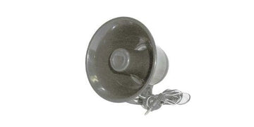 5-1/2" Black Plastic PA Horn with 10 Foot Cable and 3.5MM Plug Kalibur