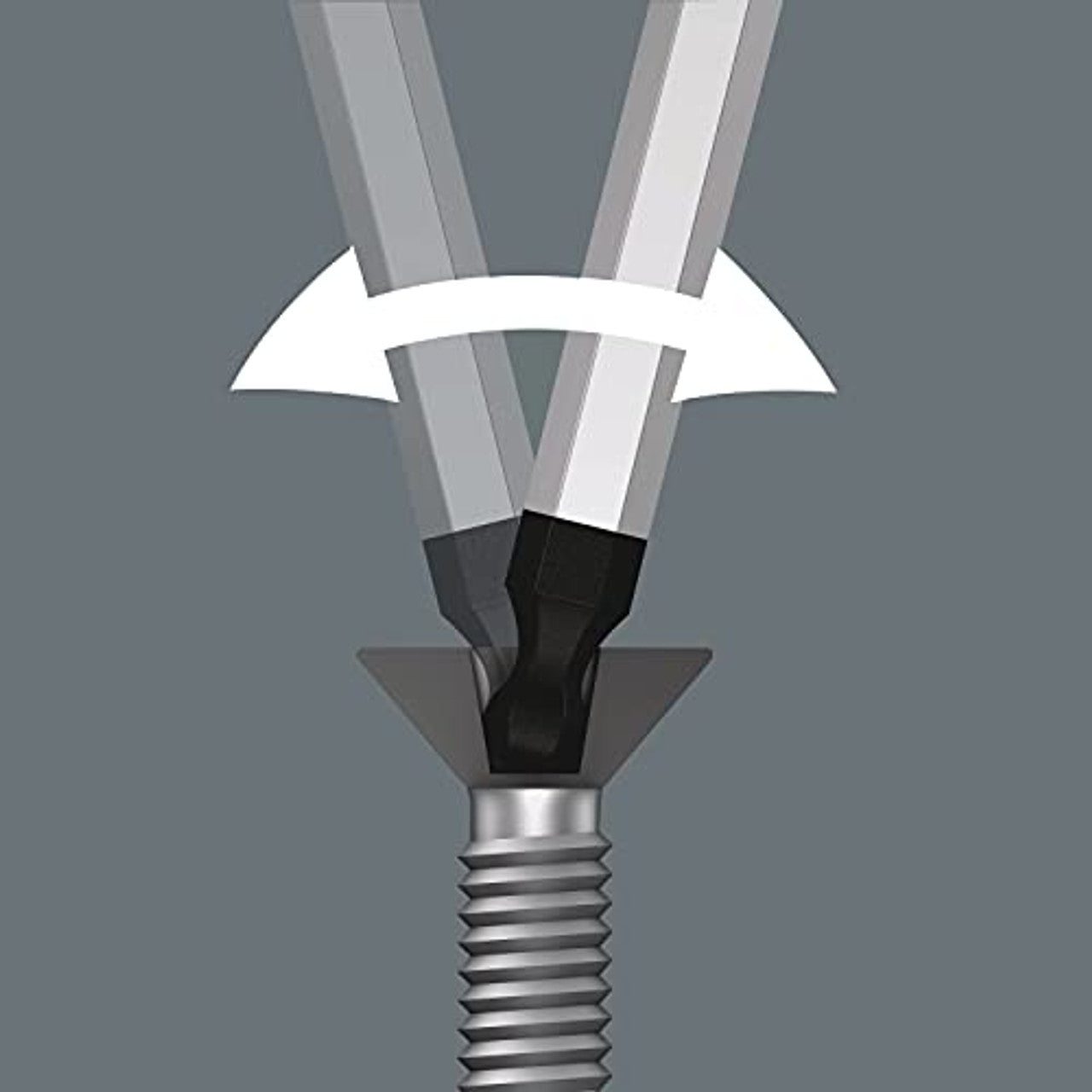 Wera 05022720001 Stainless 3950 Ball-point Metric Hex-Plus Ergonomic L-Key Set Wera