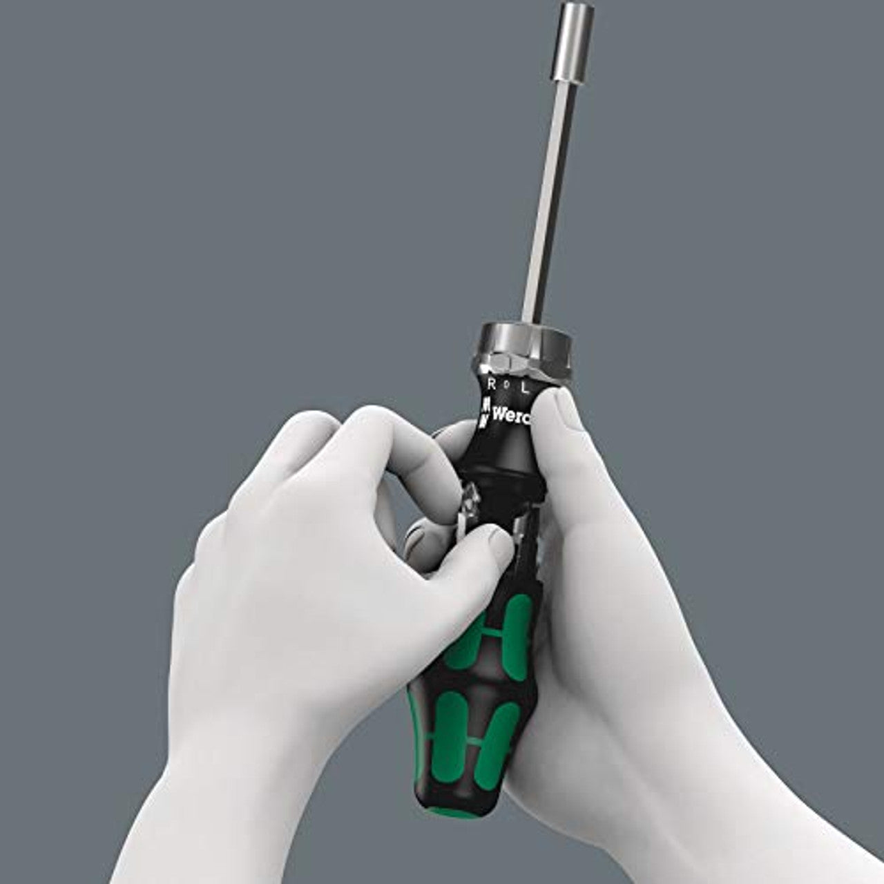 Wera 05073661002 Kraftform Kompakt 27 RA Slotted Ratcheting Screwdriver Wera