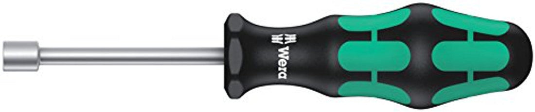 Wera 05029463001 Kraftform Plus 395 HO 7mm Professional Nutdriver, 3 5/32" Shaft Wera