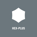 Wera 05021406001 L-Key Set for 950/9 Hex-Plus, Metric, Chrome Plated Wera