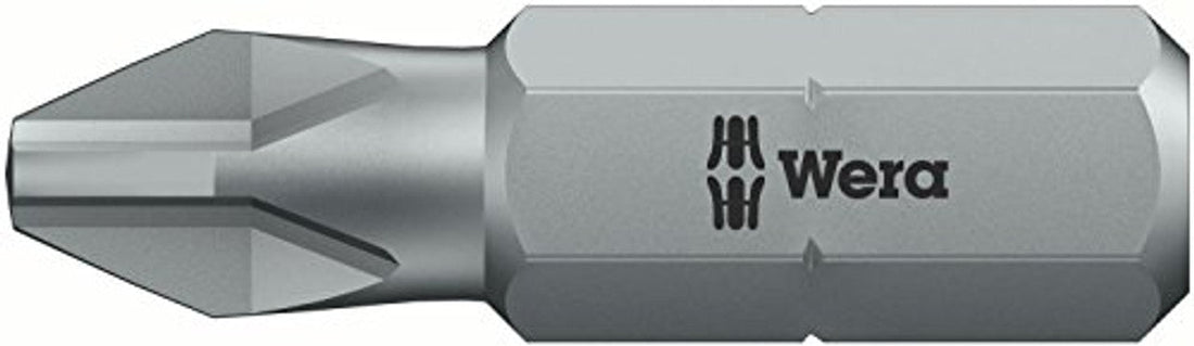 Wera 05073307001 1 851/1 Z Set  Metal Screwdriver Bit, Phillips 1 x PH1, PH2 Wera