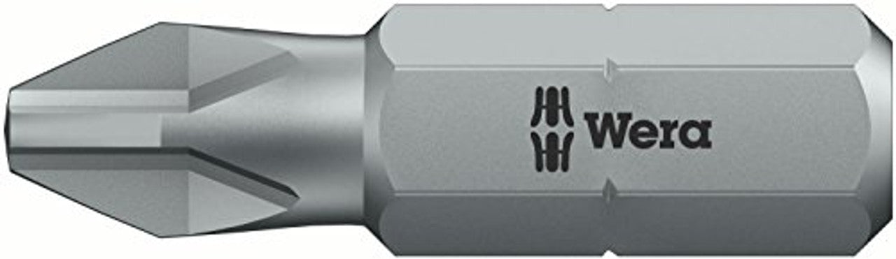 Wera 05073307001 1 851/1 Z Set  Metal Screwdriver Bit, Phillips 1 x PH1, PH2 Wera