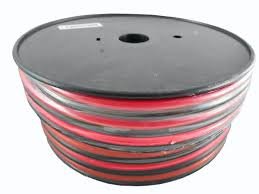 Workman 8RB1 8AWG 2 Conductor Red/Black Parallel Wire 100 foot roll Twinpoint