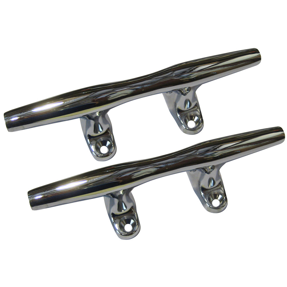 Perko 1188DP4CHR 4" Open Base Cleat - Chrome Plated Zinc - Pair Perko