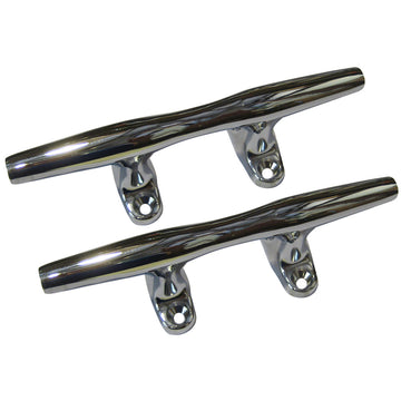 Perko 1188DP4CHR 4" Open Base Cleat - Chrome Plated Zinc - Pair Perko