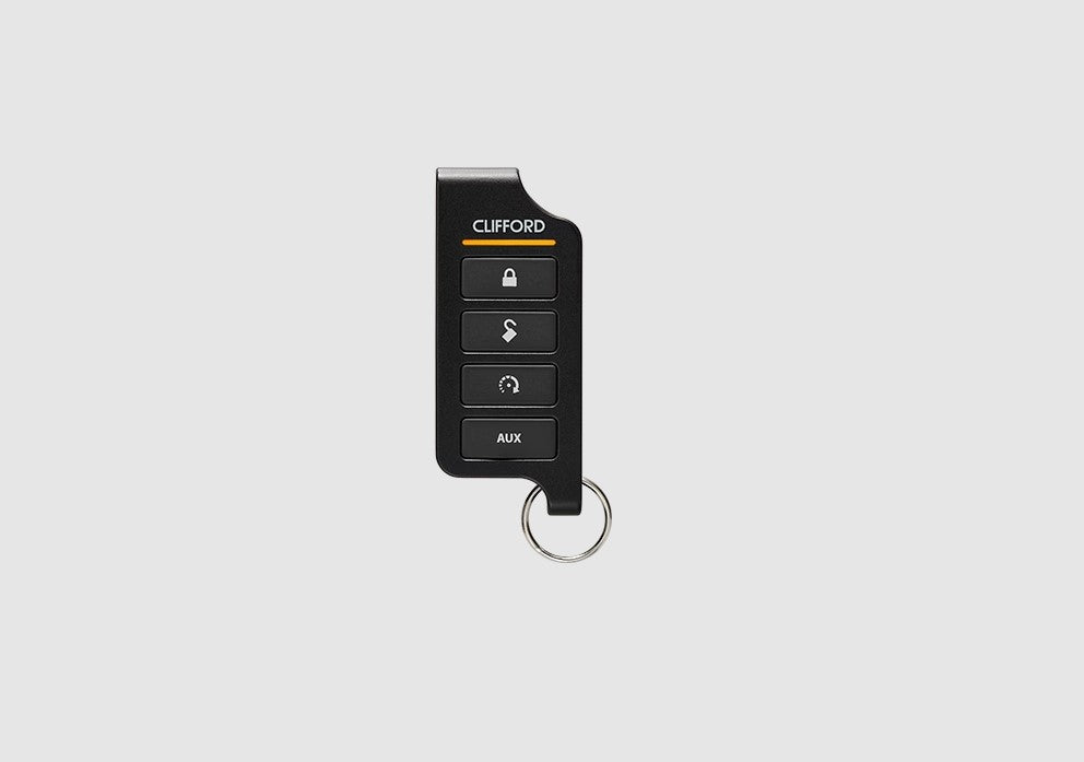 Clifford 3606X 1-Way Car Alarm with Keyless Entry & Shock Sensor Clifford