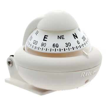 Ritchie X-10W-M RitchieSport Compass - Bracket Mount - White (X-10W-M) Ritchie