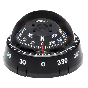 Ritchie XP-99 Kayaker Compass - Surface Mount - Black (XP-99) Ritchie