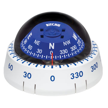Ritchie XP-99W Kayaker Compass - Surface Mount - White (XP-99W) Ritchie