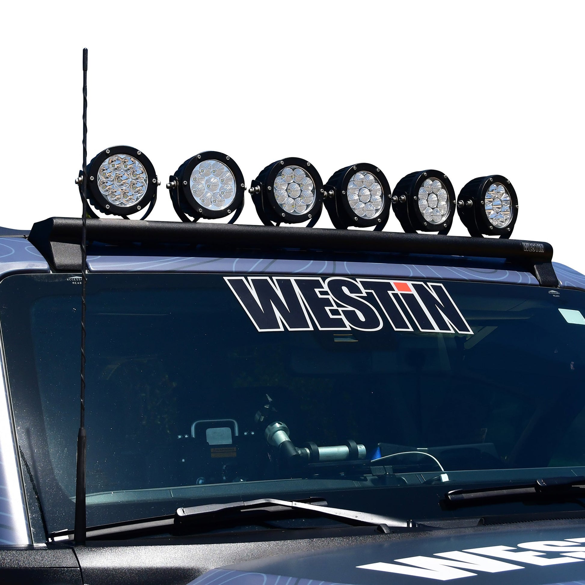 Westin 37-711255 XTS Overhead Light Mount Black Westin