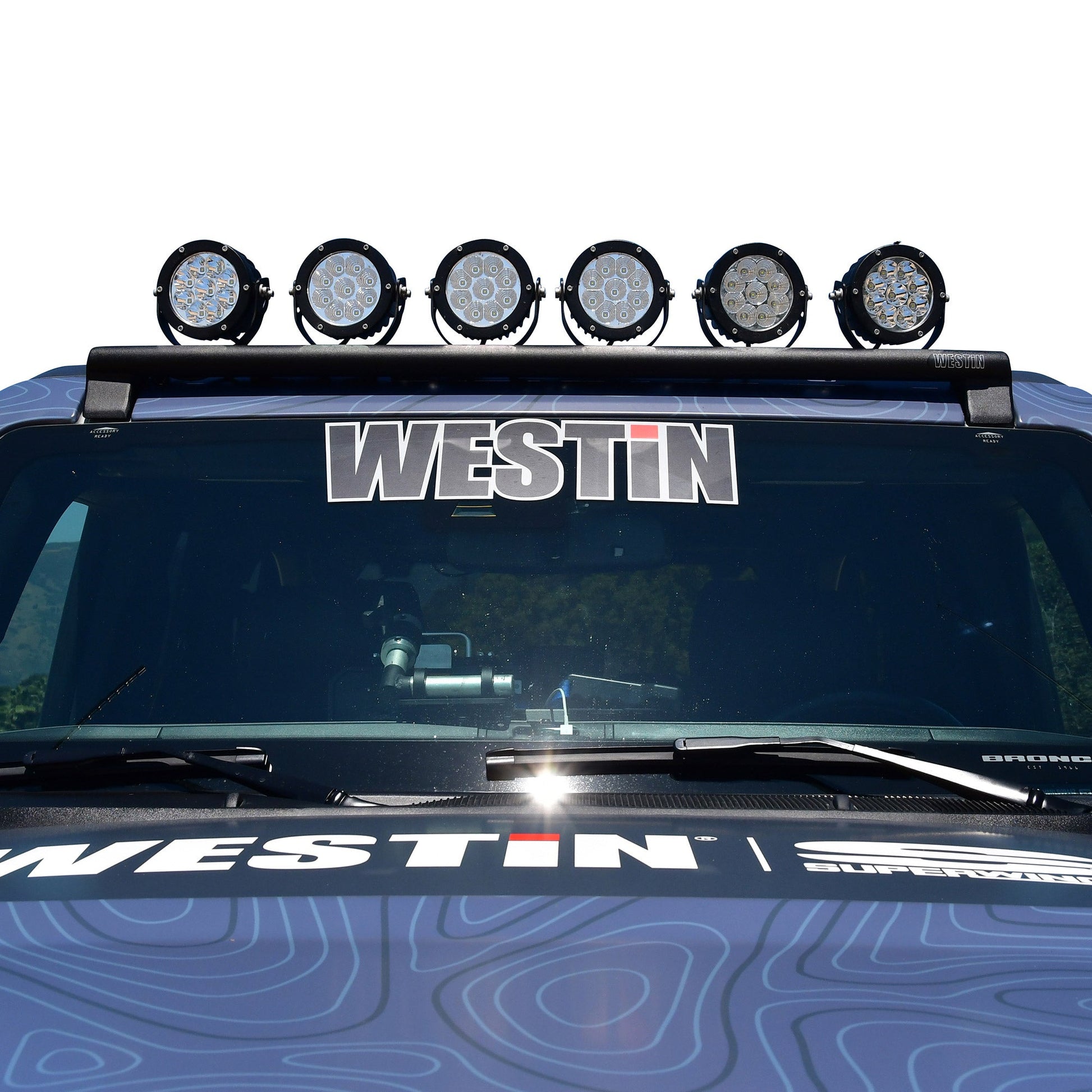 Westin 37-711255 XTS Overhead Light Mount Black Westin
