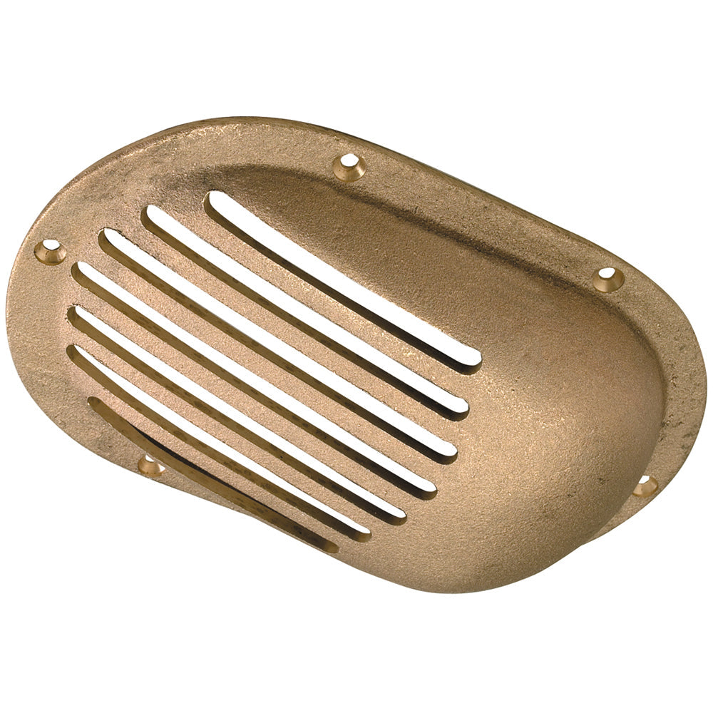Perko 0066DP4PLB 8" x 5-1/8" Scoop Strainer Bronze MADE IN THE USA Perko
