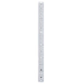 Wilson Antennas 305-485 CB Antenna Silver Load FGT Series 3'Fiberglass Whip Antenna, AM|FM Ready, White Wilson