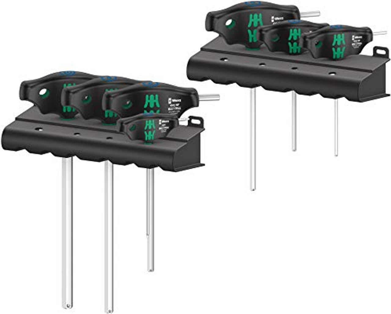 Wera 05023450001 454/7 HF Set 1 Screwdriver Set T-Handle Screwdrivers Hex-Plus Wera