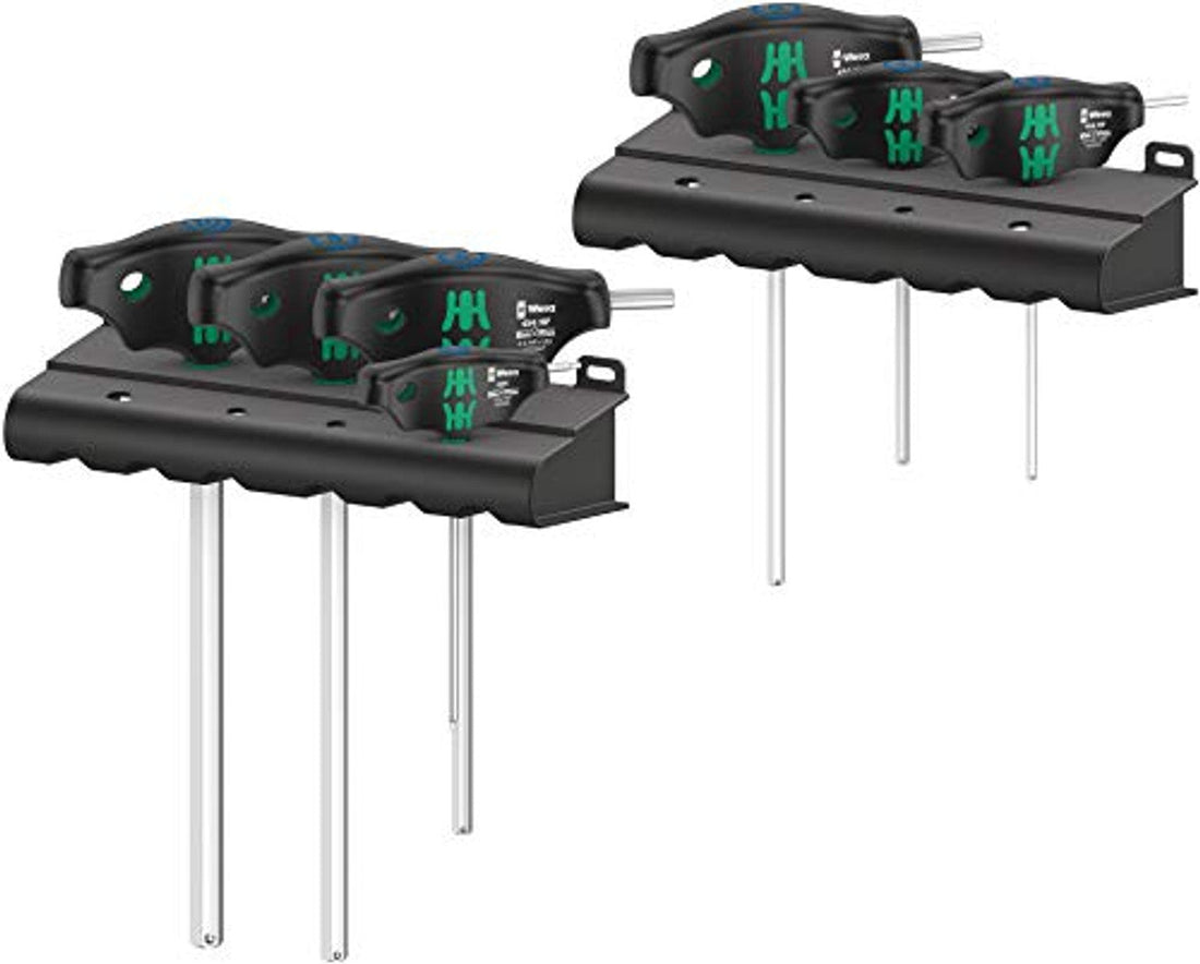 Wera 05023450001 454/7 HF Set 1 Screwdriver Set T-Handle Screwdrivers Hex-Plus Wera
