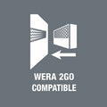 Wera 05004021001 8100 Sa 11 Zyklop Metal Ratchet Set Imperial 1/4 Wera
