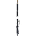 Wilson Antennas 305-480 Tunable 2-Foot Silver Load FGT Series Fiberglass Tip AM|FM CB Antenna 400W SWR Fine-Tuning, Static-Reducing Cap, AM|FM Ready, Black Wilson