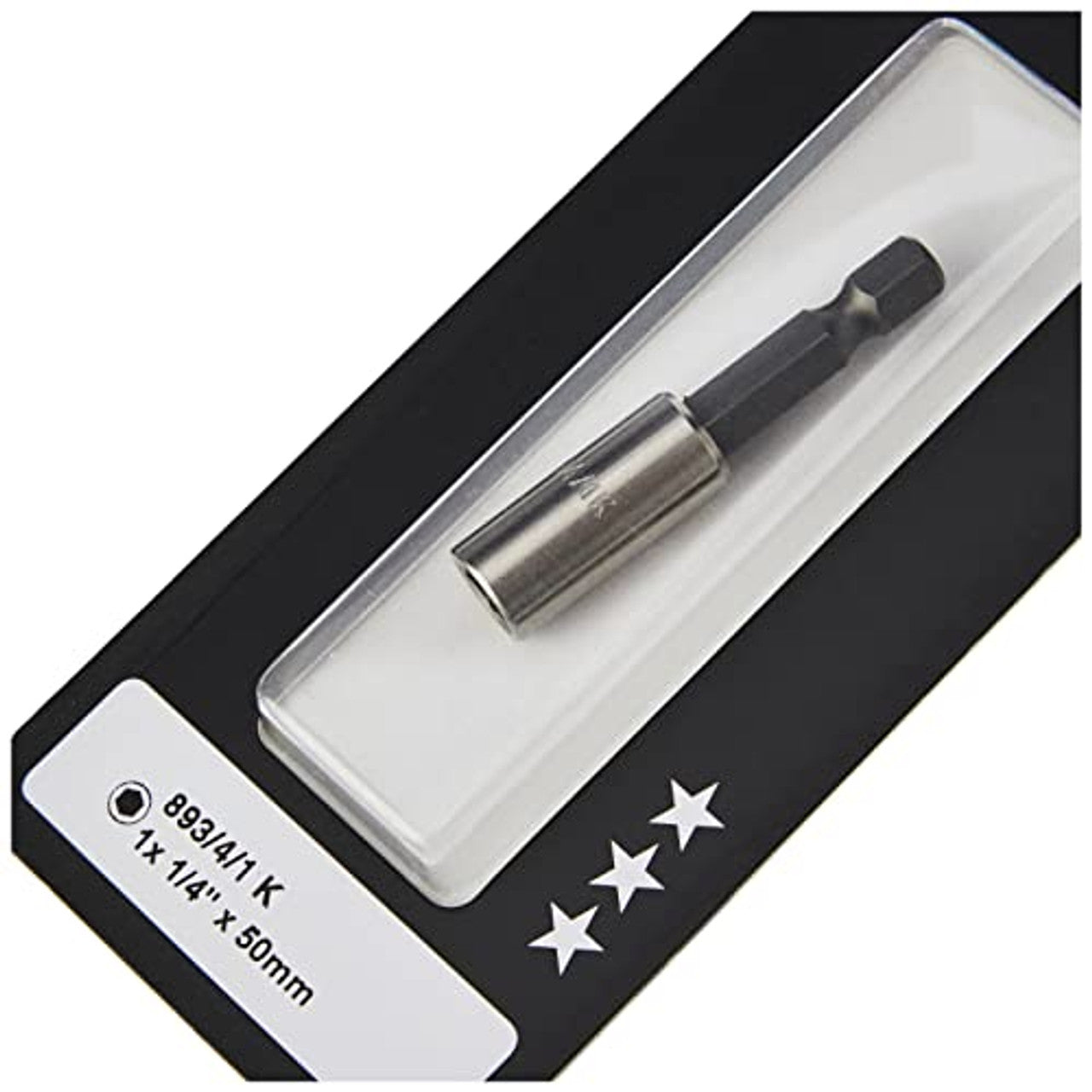 Wera 05073401001 Hexagon 893/4/1 K SB Quick-Release Chuck, Universal Bit Holder Wera