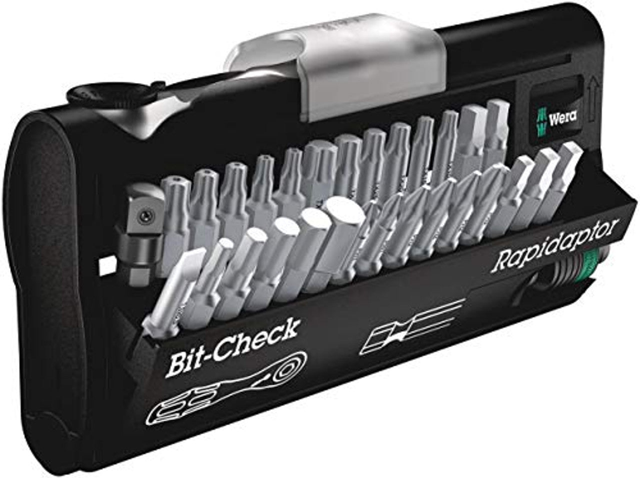 Wera 05346293001 1/4" Drive Bit Set and Carrying Case Wera