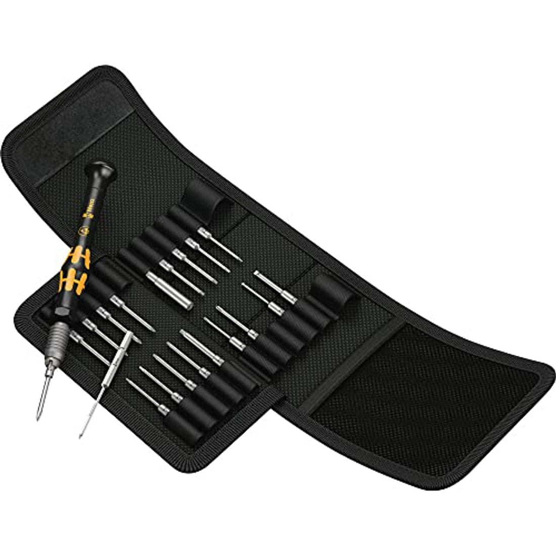 Wera 05135973001 Kraftform Kompakt 1/4" Micro ESD Torx Screwdriver Bit Set 21 Pc Wera