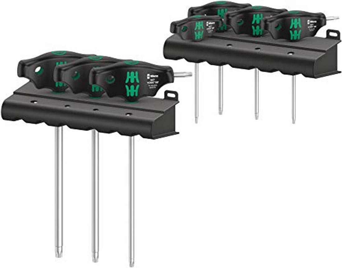 Wera 05023452001 467/7 TORX HF Set 1 Screwdriver Set T-Handle TORX Screwdrivers Wera
