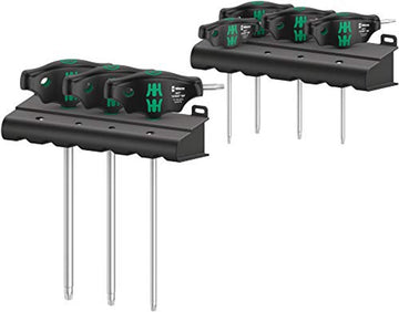 Wera 05023452001 467/7 TORX HF Set 1 Screwdriver Set T-Handle TORX Screwdrivers Wera