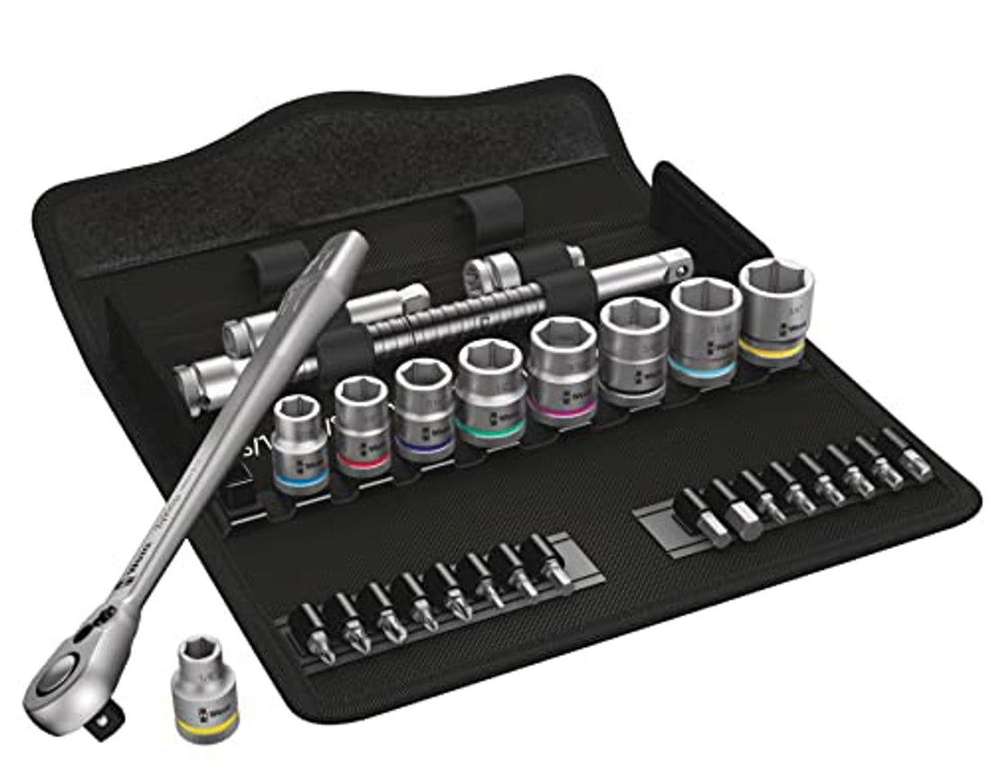 Wera 05004051001 Ratchet Set, 29, 3/8 in., SAE Wera