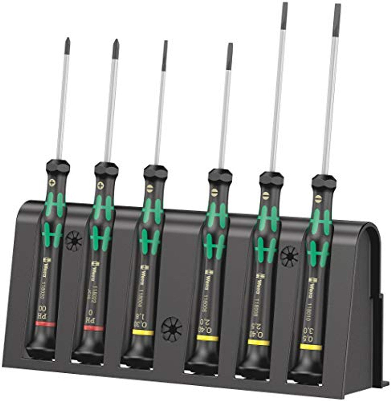 Wera 05118150001 A Kraftform Micro Slotted/Phillips Electronics Screwdriver Set Wera