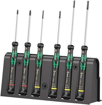 Wera 05118150001 A Kraftform Micro Slotted/Phillips Electronics Screwdriver Set Wera