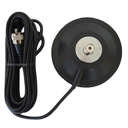 Workman PM5-SO CB Radio Antenna Magnet Mount with PL-259 Plug & 16` Foot Coax WORKMAN