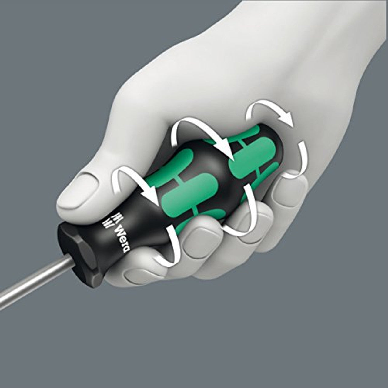 Wera 05117682001 Plus 368 Square Socket#1 Professional Screwdriver, 3-1/8" Shaft Wera