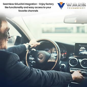 Vais Technology GSR-FD04 Use SiriusXM's satellite radio tuner with the factory radio in select 2021-up Ford models Vais Technology