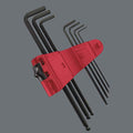 Wera 05022086001 950 Pkl/9 Bm N L-Key Set Red Plastic Holder Metric Wera